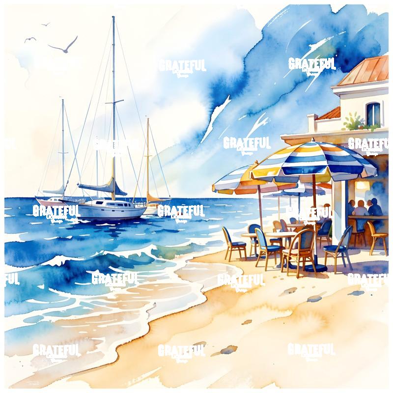 Sunny Beachside Cafe