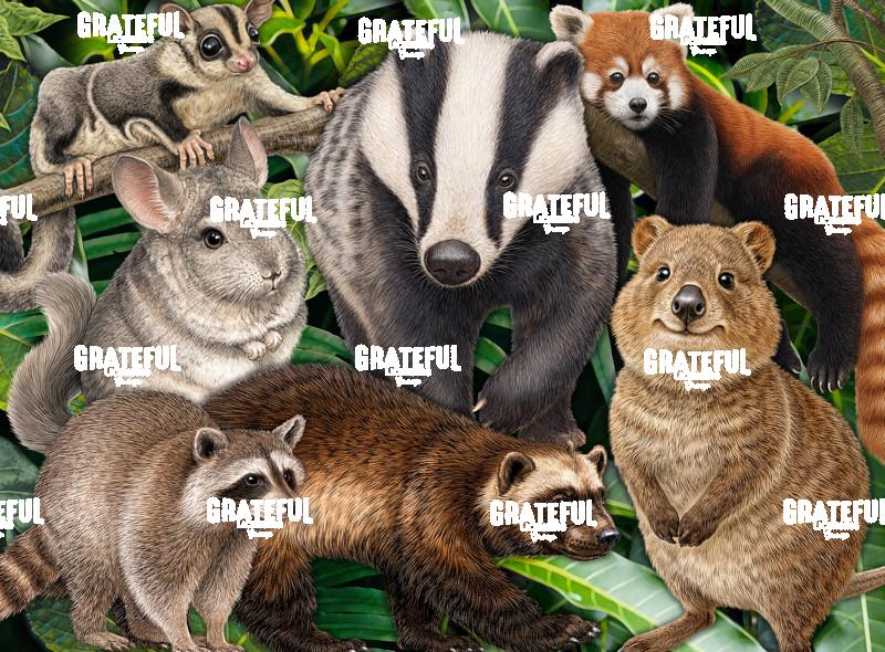 Mammals Collage