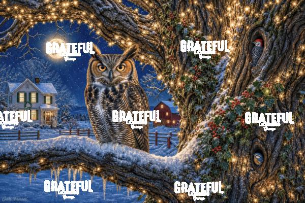 An Owl in Winter