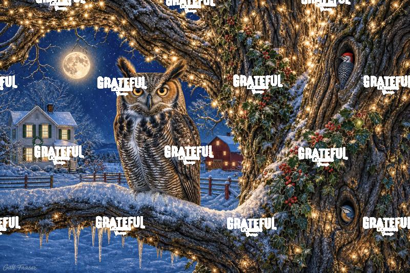 An Owl in Winter