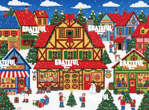 Town Square at Christmas