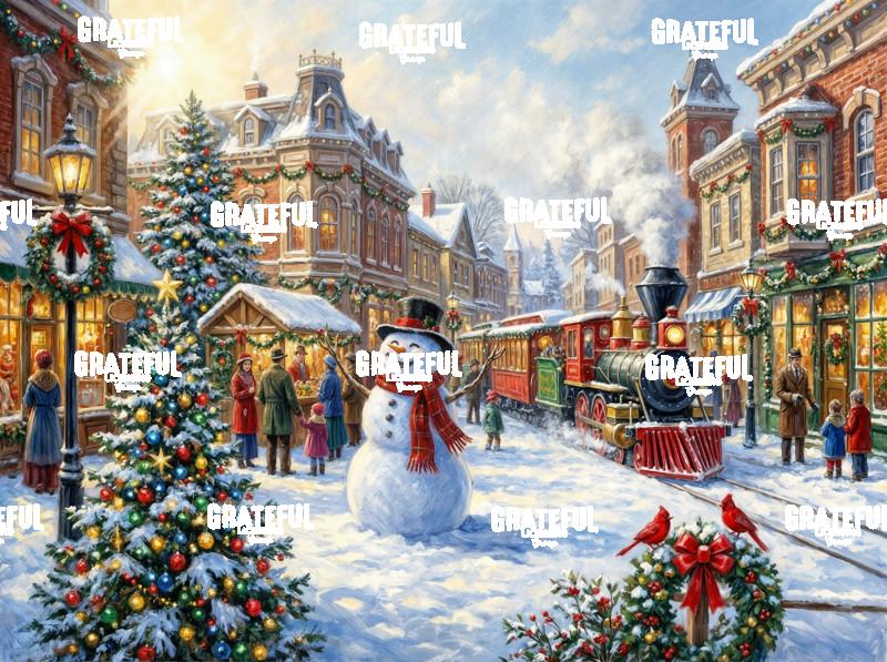 Christmas Town - Steam Train