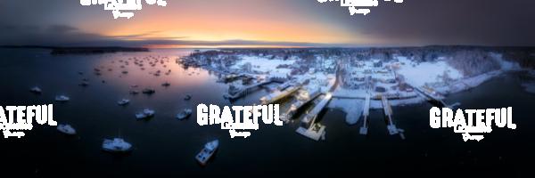 Winter Twilight in Friendship Harbor