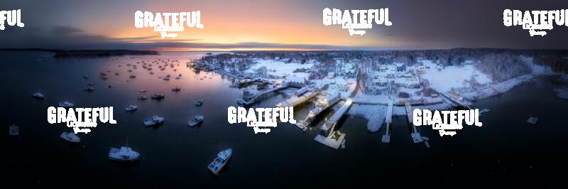 Winter Twilight in Friendship Harbor