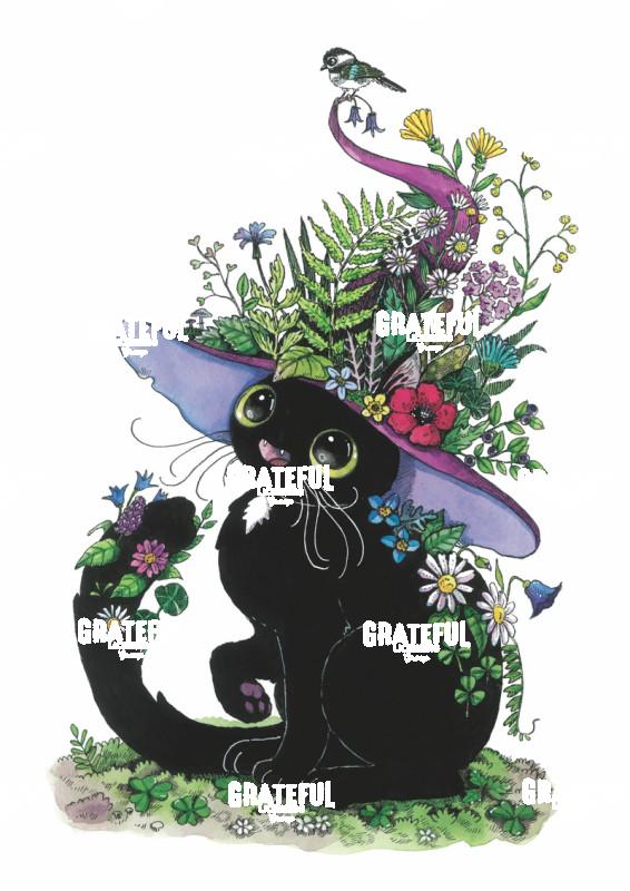 Botanical Spirit Cat