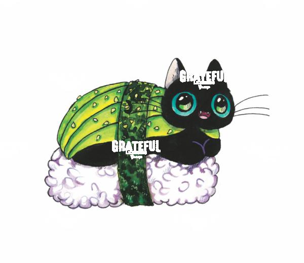 Cat Sushi Roll