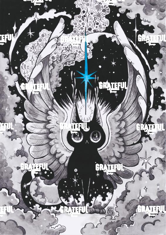 Winged Celestial Cat