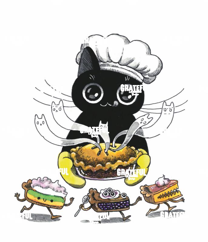 Cat Chef with Dancing Cakes