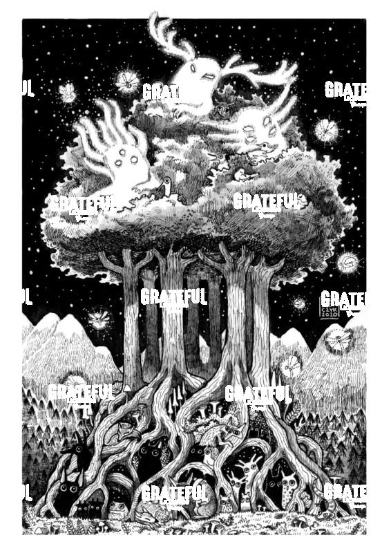 Spirit Tree with Creatures