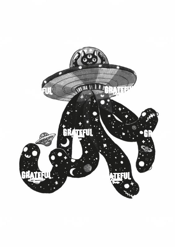 UFO Tentacle Creature