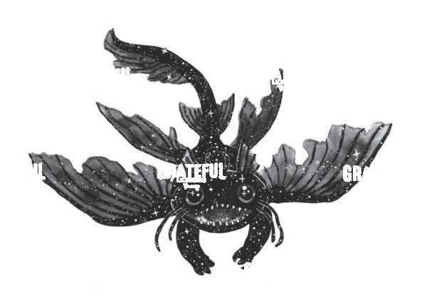 Winged Axolotl Creature