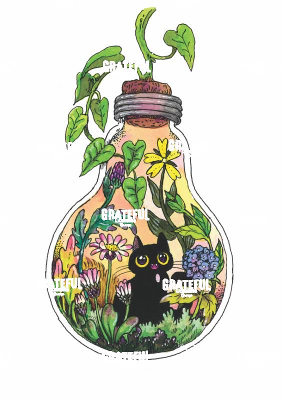 Lightbulb Terrarium