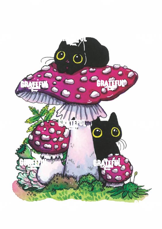 Toadstool Cats