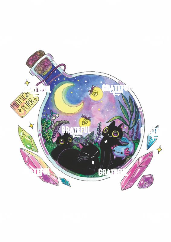 Moon Potion Bottle