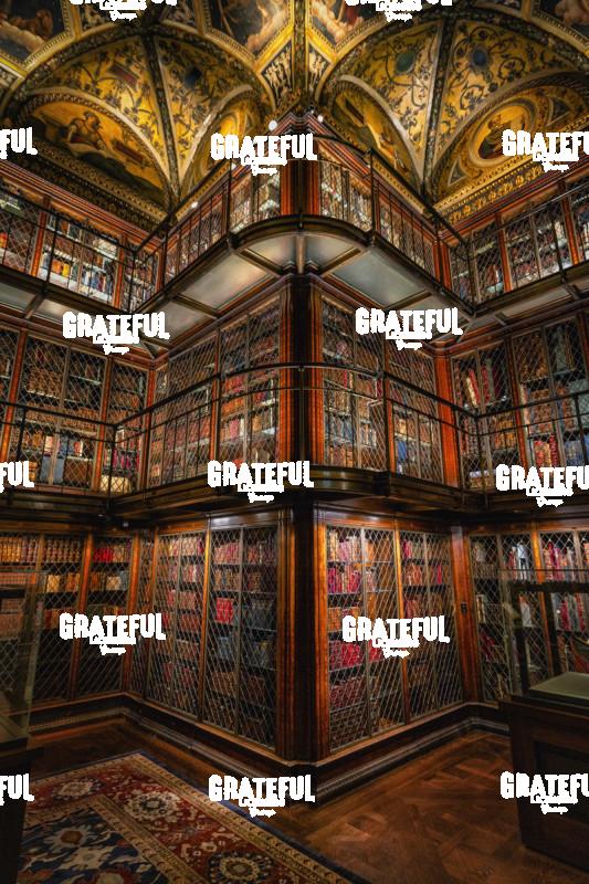The one of a kind JP Morgan Library