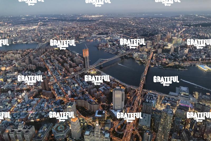New York City from above in a helicopter 3