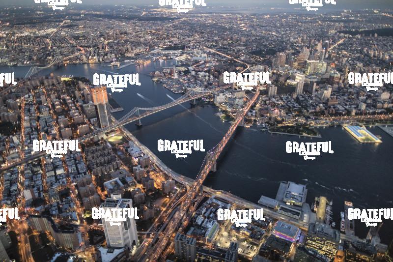 New York City from above in a helicopter 6