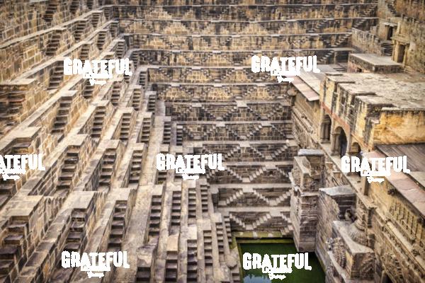 Chand Baori stepwell near Jaipur, India