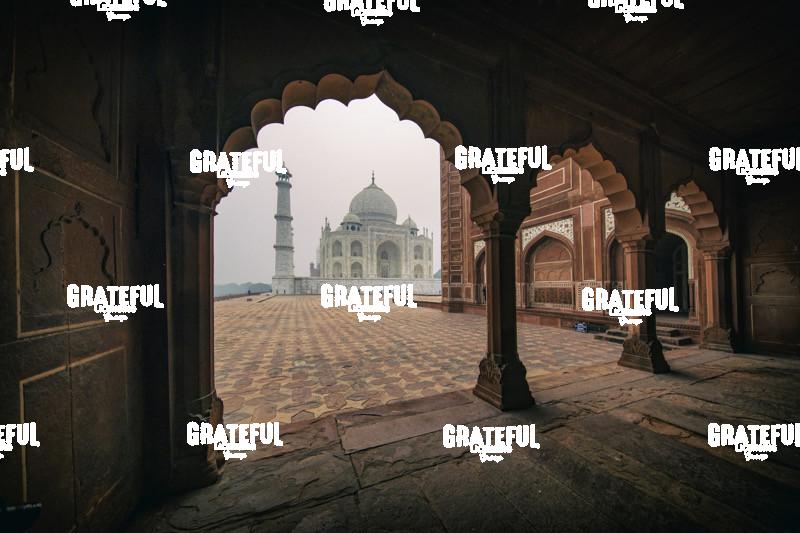 The Taj Mahal in Agra, India 2