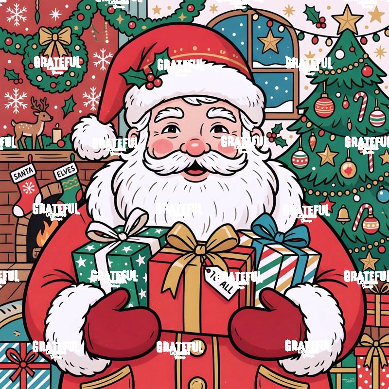 Merry Christmas To All Santa tj526