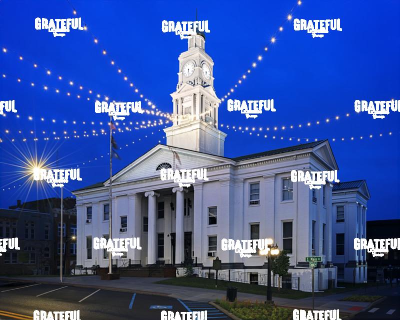Blue Hour at the Clarke County Courthouse