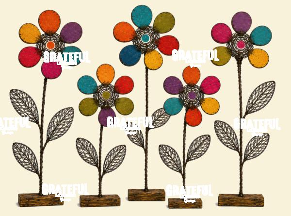 5 - Crazy Wired Flowers