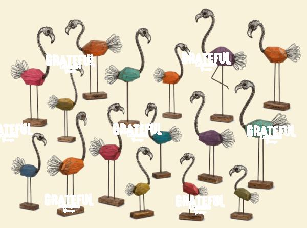 11 - Crazy Wired Flamingos
