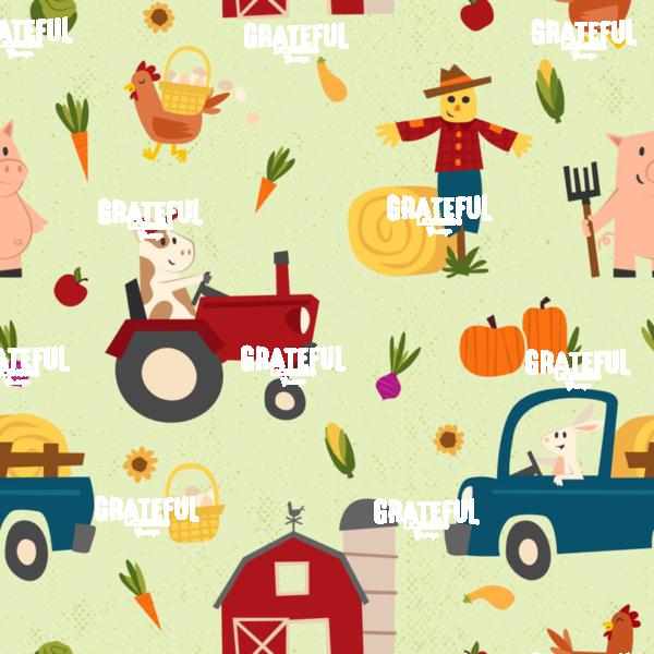 Harvest Season On The Farm