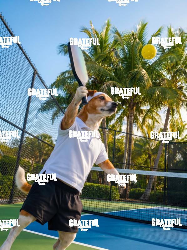 Pickleball Pet Action, Jump