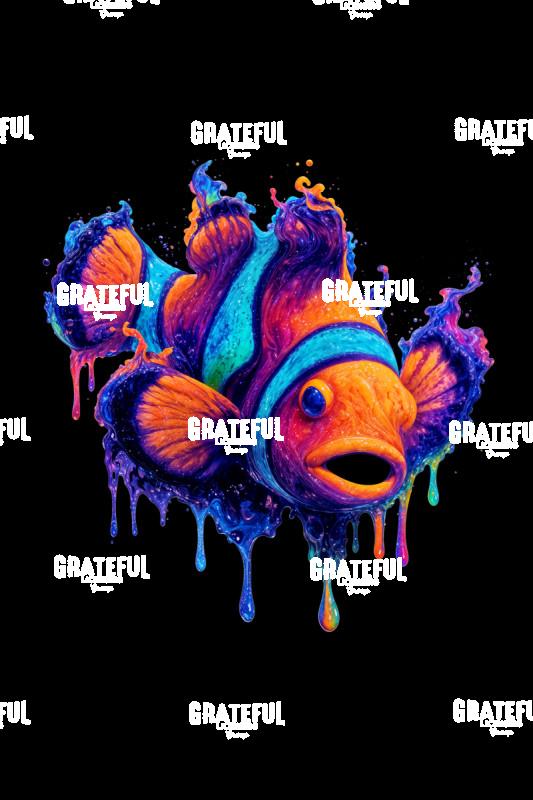 Clown Fish, Liquid Color