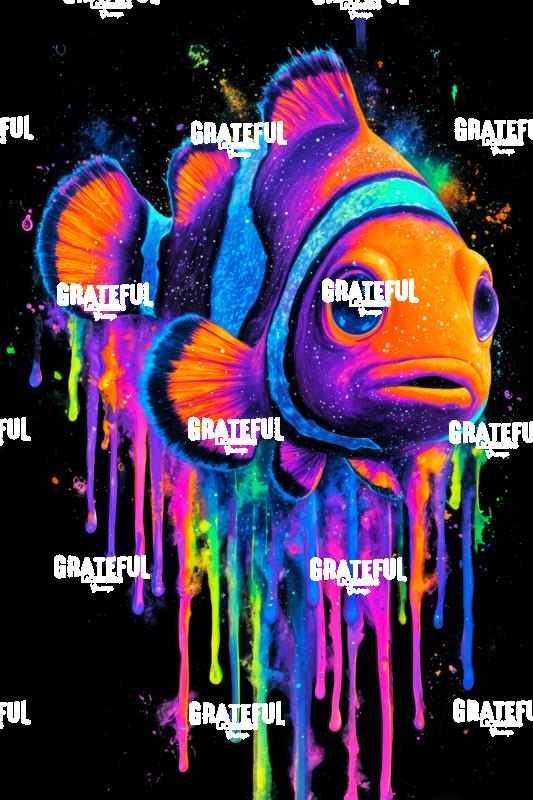 Clown Fish, Neon Drip