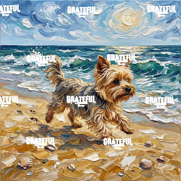 Beach Days - Yorkie