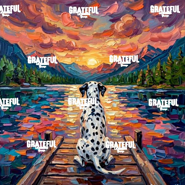 On The Dock - Dalmatian
