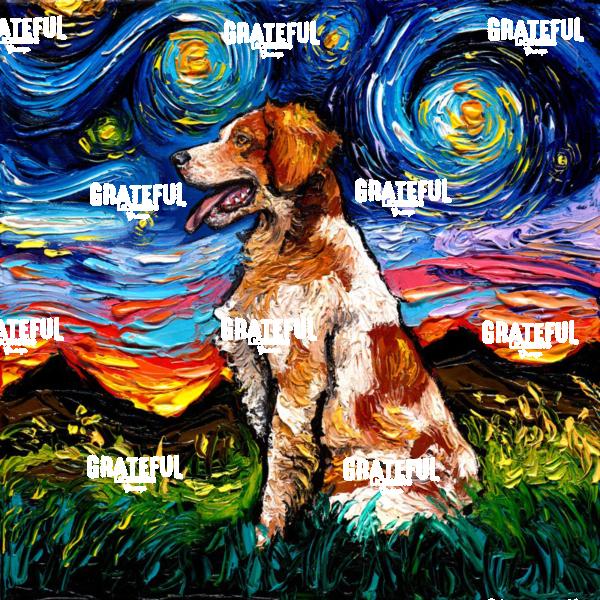 Brittany Spaniel Night
