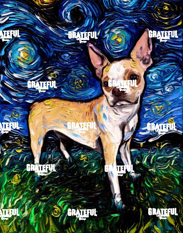 Fawn Boston Terrier Night