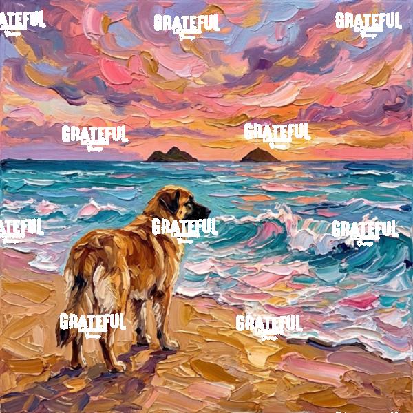 Beach Days - Leonberger
