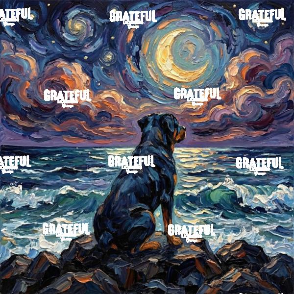 Beach Nights - Rottweiller