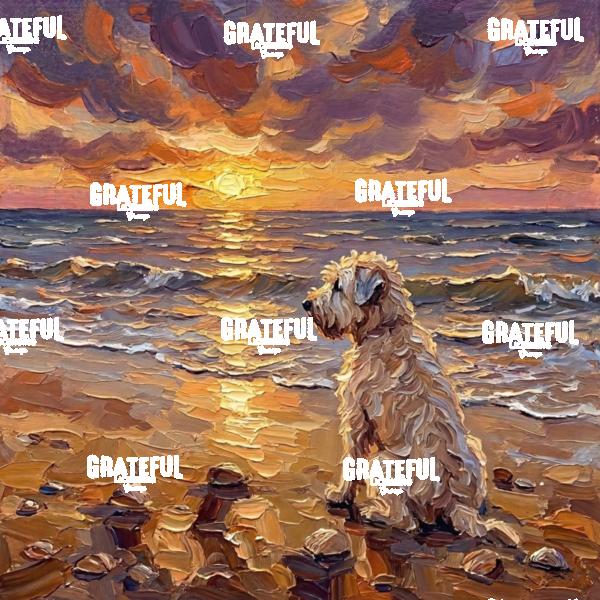 Beach Days - Wheaten Terrier