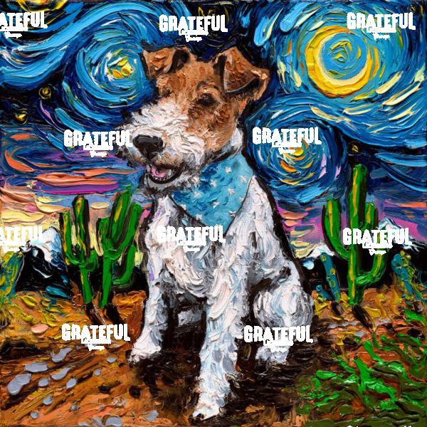 Wire Fox Terrier Night