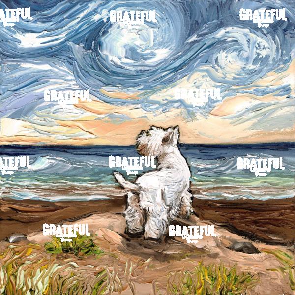 Beach Day - Westie