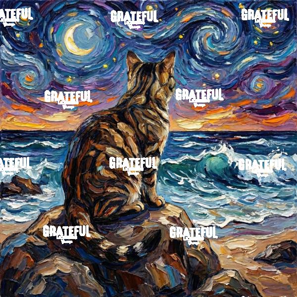 Beach Nights - Brown Tabby