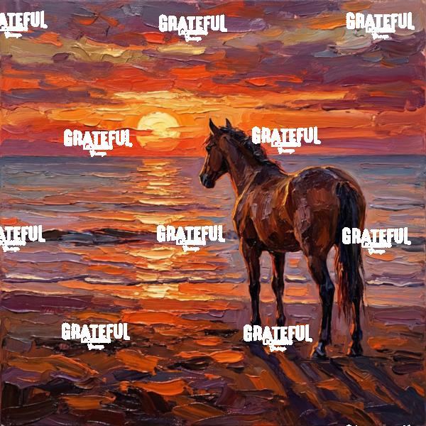 Sunset - Chocolate Mare
