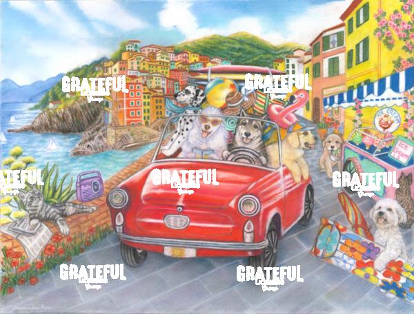 puppies summer holidays
