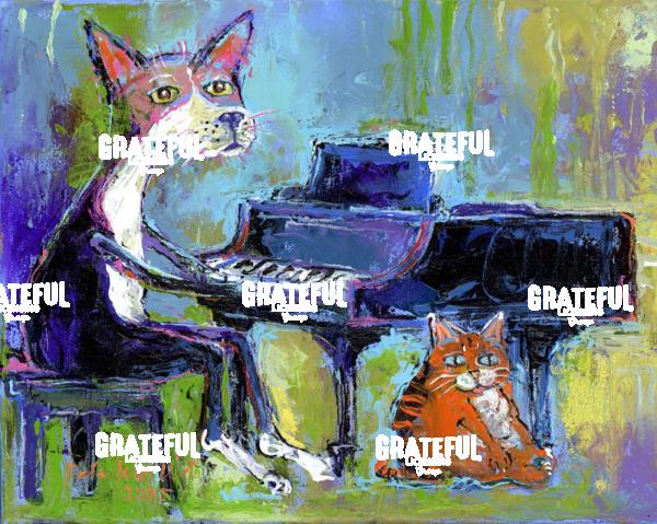 Piano Dog and Fat Cat