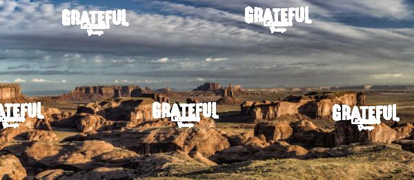 Picturesque Hunts Mesa rock formation in Monument Valley, Utah 5