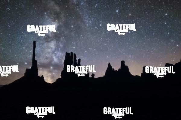 Milky Way over Totem Pole in Monument Valley, Utah