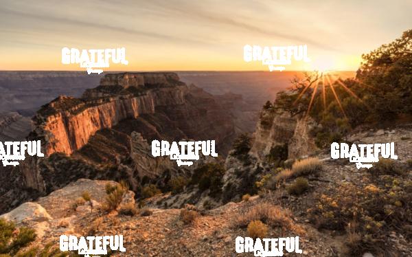 Sunset at the North Rim of the Grand Canyon