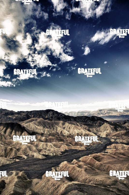 Zabriski Point in Death Valley
