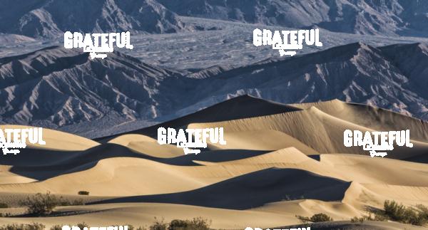 The amazing Mesquite Sand Dunes at Death Valley National Park