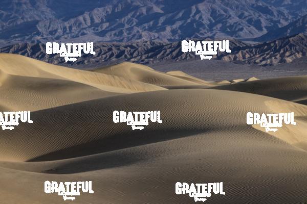 The Milky Way over the mesquite sand dunes in Death Valley